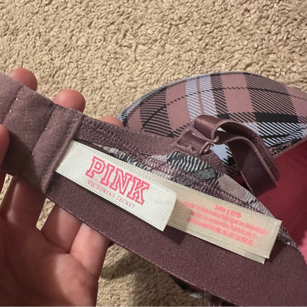 GUC Victoria Secret Plaid “Pink” Bra - Picture 3 of 3